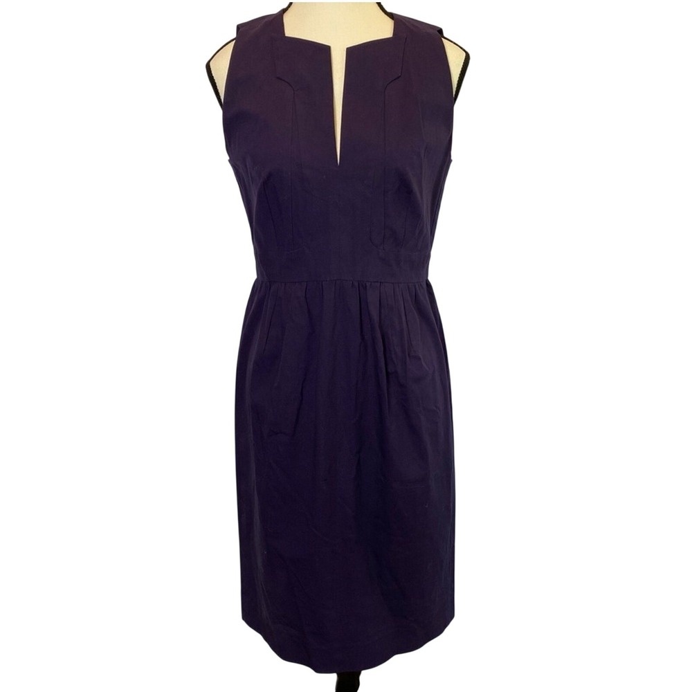 narciso rodriguez Women's Size Small Purple Sheath Midi Dress Original Sample